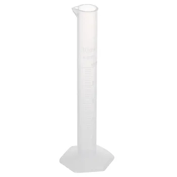 

4 pcs Transparent Plastic Measuring Cylinder