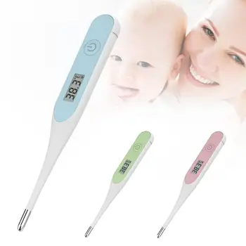 

Mini Portable Electronic Digital LCD Display Thermometer Body Temperature Meter Portable Waterproof Fast Temperature Measurement