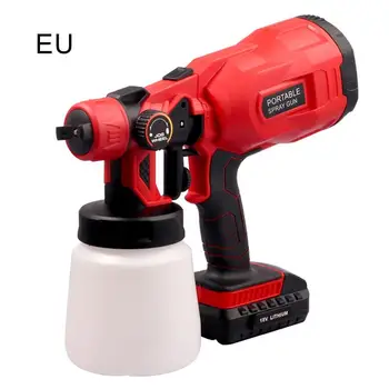 

220V Spray Gun 550W High Power Electric Paint Sprayer, 1 Nozzle Easy Spraying and Clean Perfect for Beginner