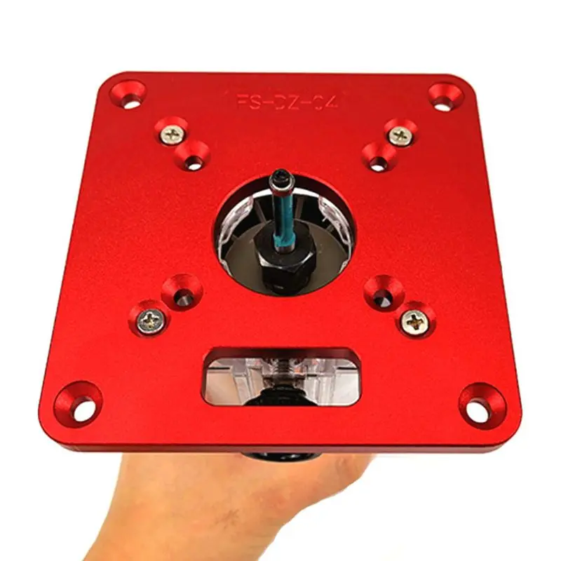 

Universal RT0700C Aluminium Router Table Insert Plate Woodworking Benches