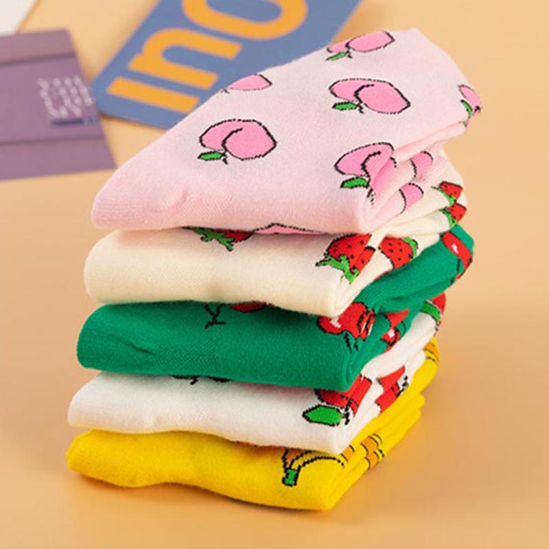 Colorful Fruit Socks