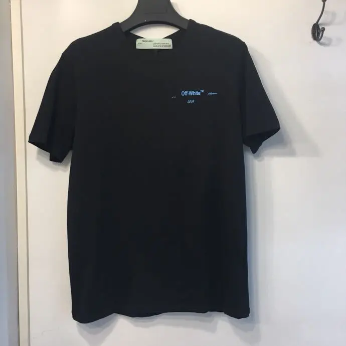 

2018 Summer New Style Europe And America Popular Brand Men And Women Celebrity Style Gradient Color Crew Neck Pullover Ow Europe