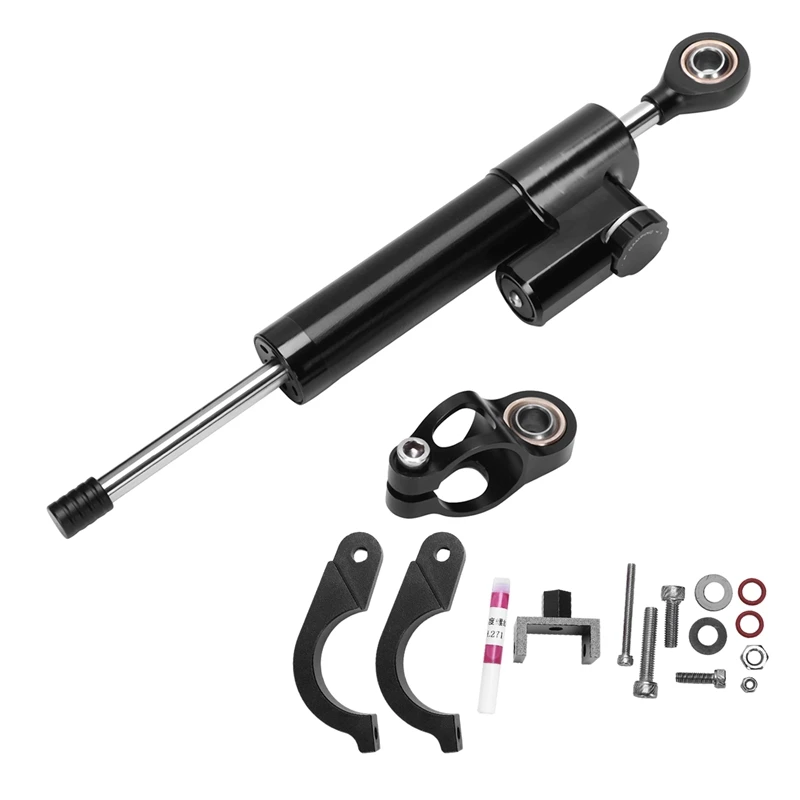 

Motorcycle Cnc Damper Steering Stabilizer Linear Reversed Control+Bracket For Bmw F800Gs/Adv F800 Gs F 800 Gs Adv