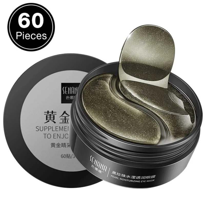 Seaweed Moisturizing Eye Mask Patch 60pcs=30pairs Crystal Collagen Eye Mask Anti Age Sleep Mask Dark Circles Remover Care Mask