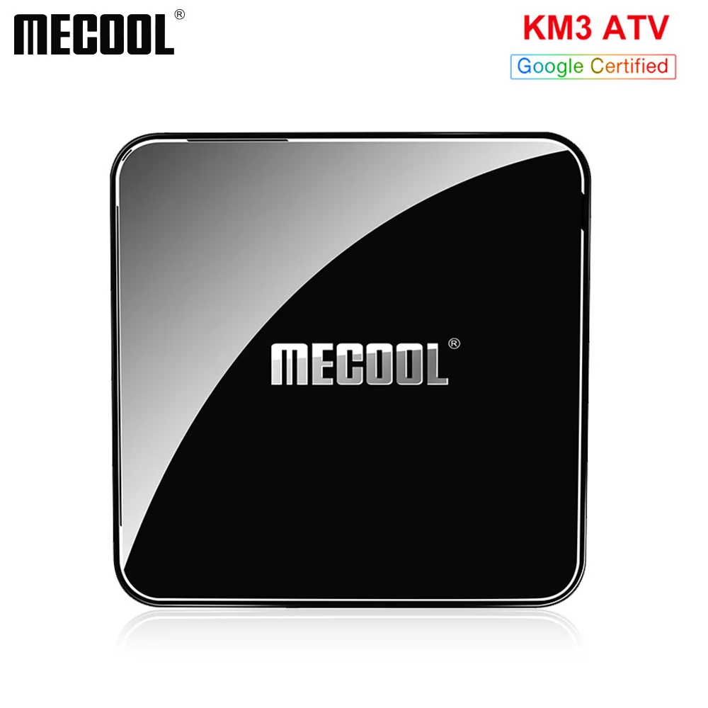 

KM3 ATV Media Player Google Certified Android 9.0 TV Box 4GB 64GB Amlogic S905X2 4K Dual Wifi BT 4.0 Android Set Top Box