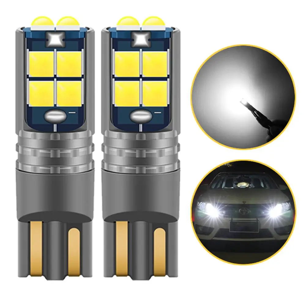 2 шт. Автомобильные светодиодные лампы W5W T10 2825 для автомобилей Opel Astra H J G Corsa D C Insignia