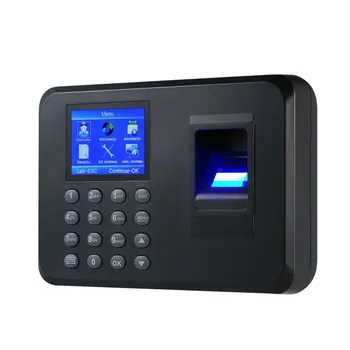

2.4in TFT Password Fingerprint Attendance Machine Employee Payroll Record Attendance Clock TFT Attendance Machine