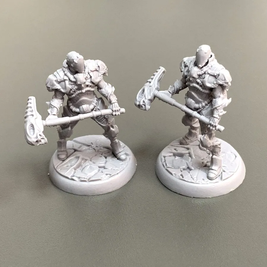 Zombie Ninja Miniature for Tabletop Game Toys & Games Miniature Toys