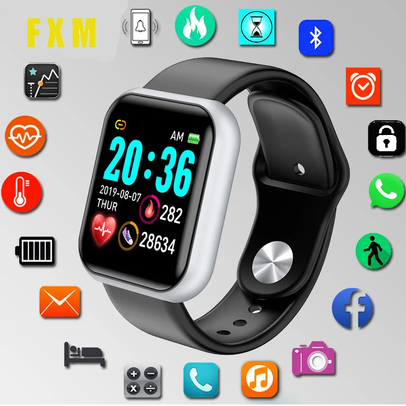 

2020 New Smart Watch Men Women Clock For Android IOS Phone Waterproof Heart Rate Tracker Blood Pressure Oxygen Sport Smartwatch