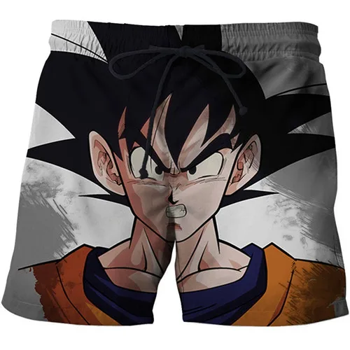 Пляжные шорты с принтом Dragon Ball, дизайнерские 3D Шорты для плавания для мужчин, летние крутые спортивные шорты для серфинга, Прямая поставка - Цвет: AFSTK1323