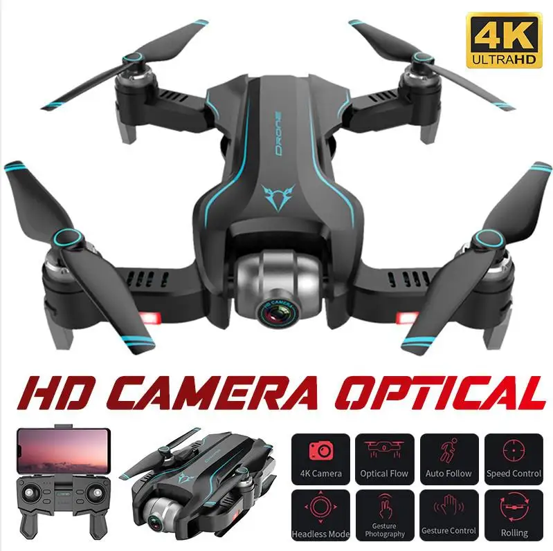 

Drone Profissional 4K/1080P Quadrocopter with camera RC Helicopter Altitude Holding Headless Mode FPV toys for Adults Kids
