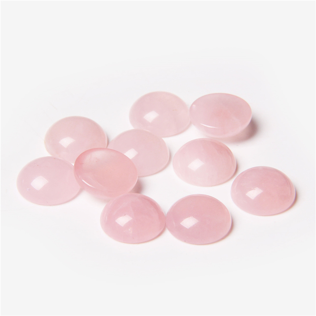 Round Natural Stone Cabochon Jewelry Making Finding Gem Agates Rings Crystal Cabochon Accessories DIY Handmade Wholesale