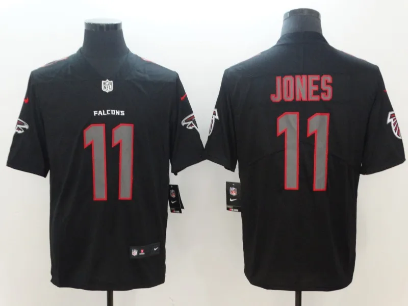 Мужские футболки для футбола, Matt Ryan Calvin Ridley evonta Freeman Deion Sanders - Цвет: Синий