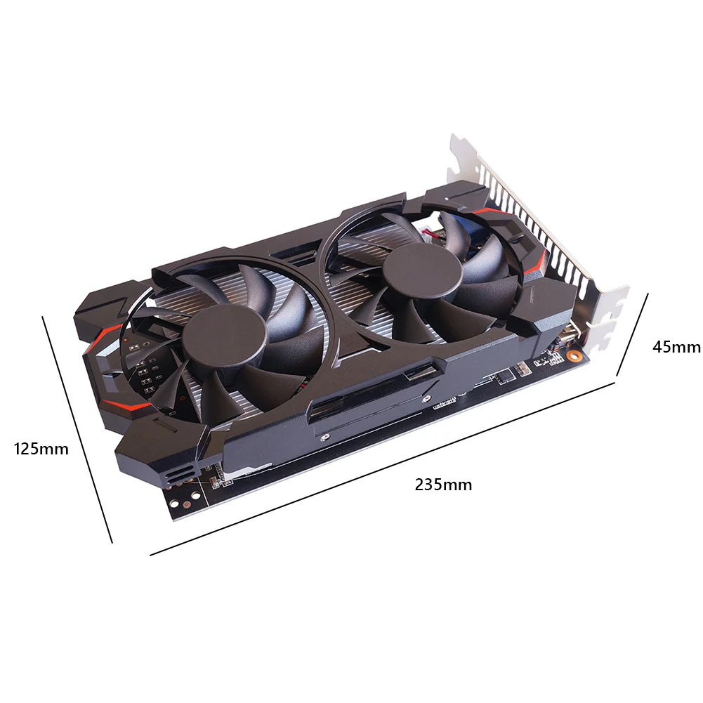 Gaming Video Cards with Dual Cooling Fan Low-Noise  Graphic Card GTX650Ti 2/4G 128bit GDDR5 NVIDIA PCI-Express 2.0 HDMI