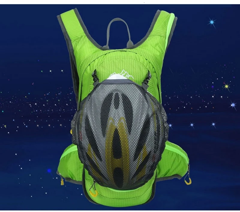 Top Nylon Waterproof Mountain Bike Hydration Pack Water Backpack Breathable Large Capacity Bicycle Bags Cycling Backpack 6 Color 12