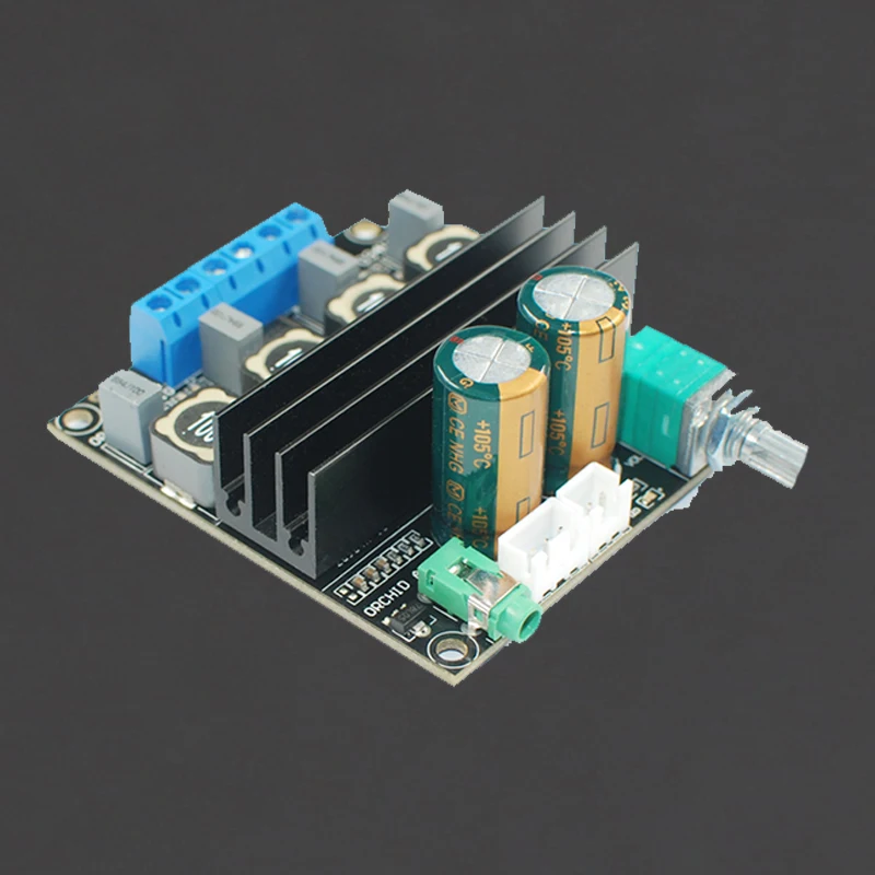 

KYYSLB DC10-25V 100W*2 High Power TPA3116D2 Amplifier Board Home Audio HIFI Dual Channel Digital Power Amplifier Board 4~8 Ohms