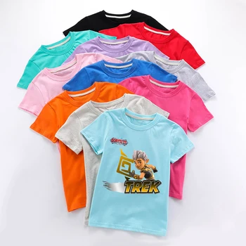 

Summer 2020 New Boys Cartoon T Shirt O-Neck Gormiti T-Shirt Printing Casual Short Sleeve Gitls T Shirts Tops Kids Tshirt Clothes
