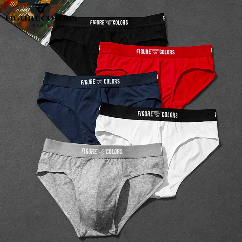 best men's underwear for ball support 3Pcs/lot Men Underwear Cotton Male Underpants Sexy Briefs Man Brief Gay Breathable Men's Panties Solid Color Comfortable Boxer white briefs