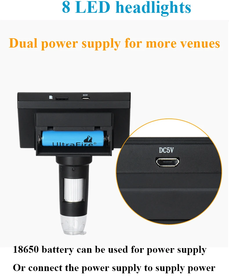1000X4," 1080 P 8 светодиодов usb микроскоп цифровой электронный микроскоп поддержка для паяльной камеры с батареей цифровая Лупа