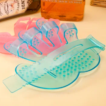 

HIPIDOG Transparent Pet Grooming Gloves For Cats Dogs Clean Massage Deshedding Brush Comb Glove