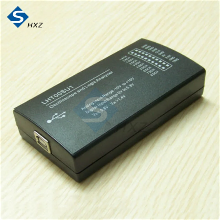 LHT00SU1 Virtual Oscilloscope Logic Analyzer  I2C SPI CAN Uart Full-featured Signal Generator with 16MHz Max Sampling Rate 3