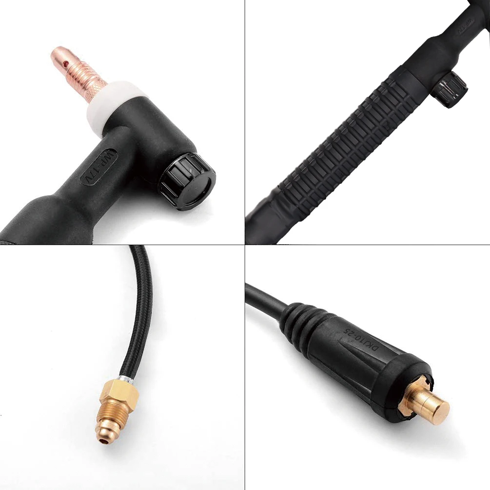 Pistola de soldar WP17V TIG HZXVOGEN accesorios para máquina soldadora, 4M