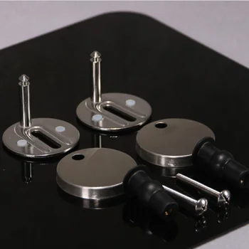 

Toilet Tinge 5.5CM Pair Toilet Seats Cover Base Connection Expansion Bolt Fixing Hinge