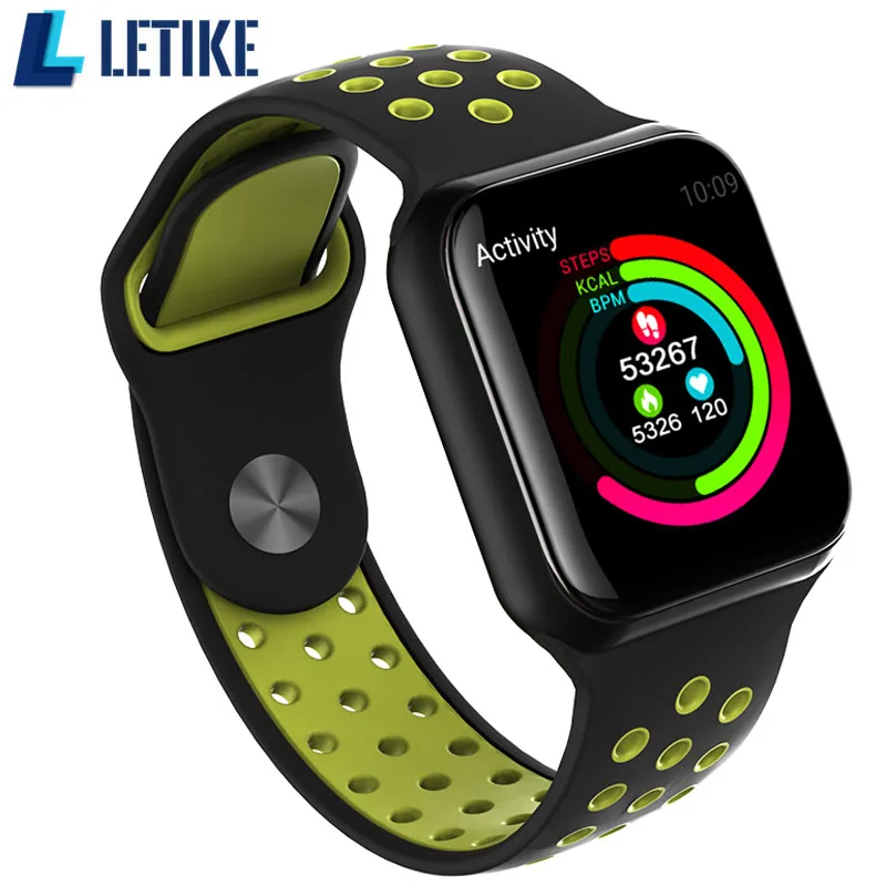 Letike F8 SmartWatch мультиспортивные режимы whatsapp напоминание о частоте пульса крови кислородный монитор мужские часы Шагомер фитнес-трекер