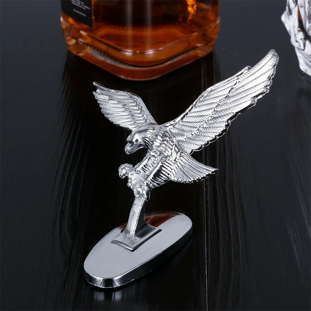 

Car Front Hood Eagle Ornament Badge Auto Emblem FOR Renault Alaskan Trezor Talisman Kwid Espace Kangoo EZ-GO Captur Arkana Zoe