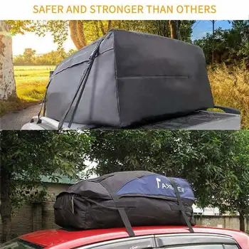 

106*90*50cm Waterproof Car Roof Bag Top Cargo Transportation Travel Storage Duffel Bag Large Capacity Car Luggage Bags for SUV