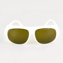 Лазерные защитные очки для лазера YAG 1064nm волоконный лазер 1070nm 1080nm и 10600nm Co2 лазер OD 5+ CE сертифицированный с черной сумкой