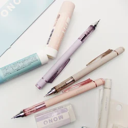 Tombow lápiz mecánico de libélula, accesorio de escritura de alta calidad, Color ahumado, versión limitada, 0,5 Shake Lead, Japón