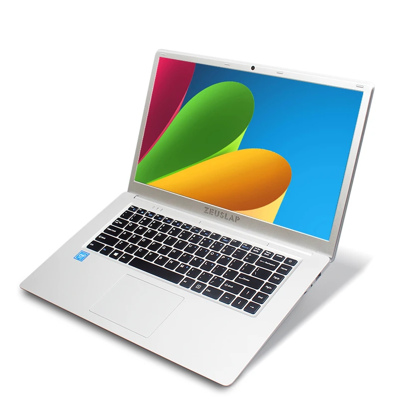  Computer Portatile da 15.6 pollici Sottile Telaio 1920x1080P FHD Intel Quad-Core CPU 4GB di DDR3 64