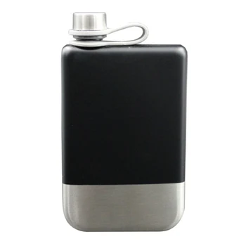 

9 Oz 255ml Stainless Steel Hip Flask Whiskey Wine Bottle Alcohol Pocket Flagon Liquor Outdoor Portable Jug For Gifts