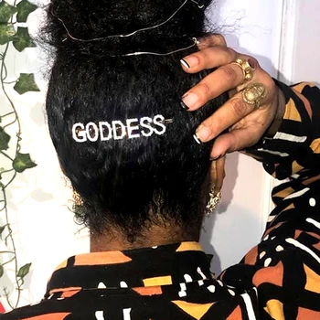 

New Hot Fashion Letters Hair Clips "GODDESS","CHARMING","GLAMOUR","PRINCESS" Words Hair Pins Amazing Hair Accessories WHOLESALE