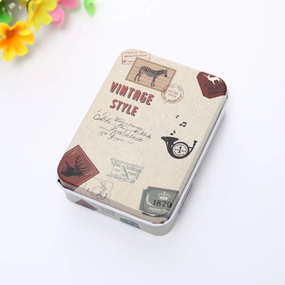 

Dressing Table Makeup Box Organizer Boxes For Cosmetics Travel Cosmetic Case Organizer Storage Cartoon Tinplate storage #37