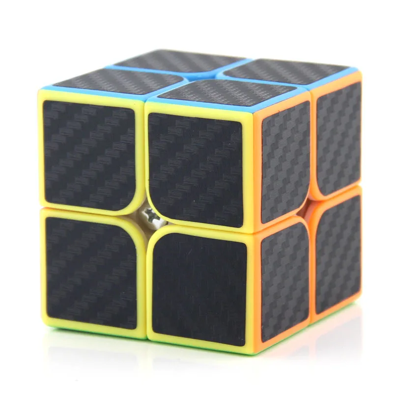 MoYu волшебный куб 2x2x2 карбоновый скоростной куб 2x2 кубик MoYu 2*2 Игра Головоломка Neo Cubo Magico игрушки для детей