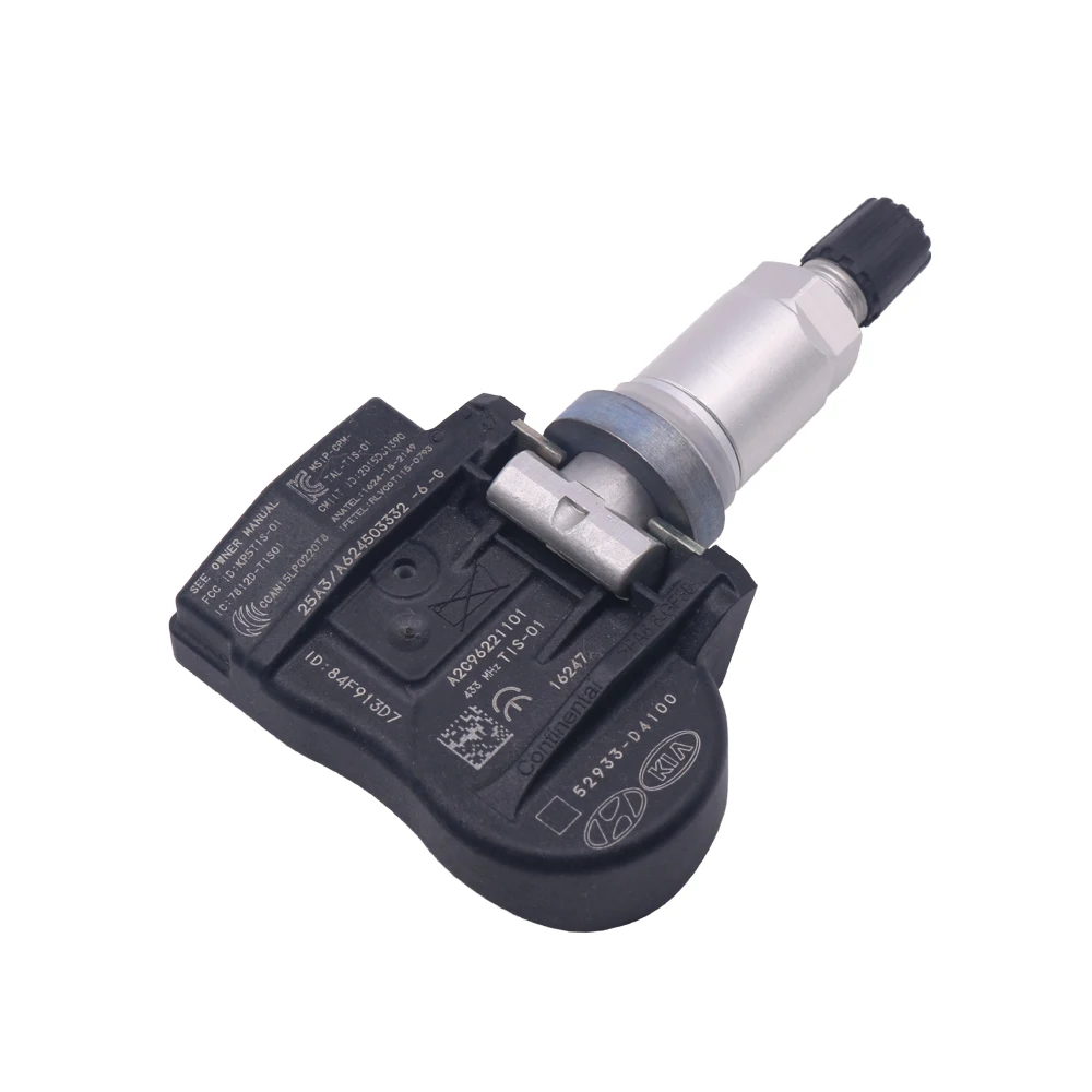 Датчик контроля давления в шинах TPMS сенсор 52933-D4100 52933D4100 для KIA Optima SOUL HYUNDAI GENESIS G90 датчик давления воздуха