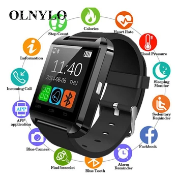 

New U8 Bluetooth Smart Watch For iOS Android Phone Watches Wear Clock Wearable Device Smartwatch 2020 New Fashion Easy to Wear