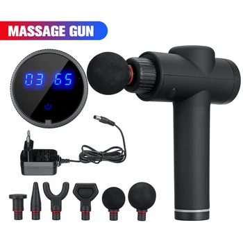 

2000mAh 3600r/min New Massage Gun Muscle Relax Body Relaxation 6 Gears Electric Massager Therapy Gun Pain Relief Body Shaping