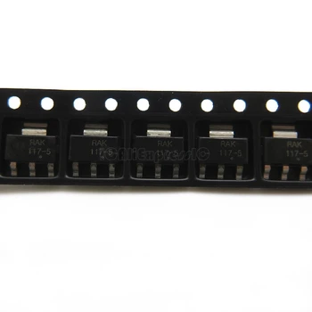 

10pcs/lot NCP1117ST50T3G NCP1117 1117-5 SOT-223 5V new original In Stock