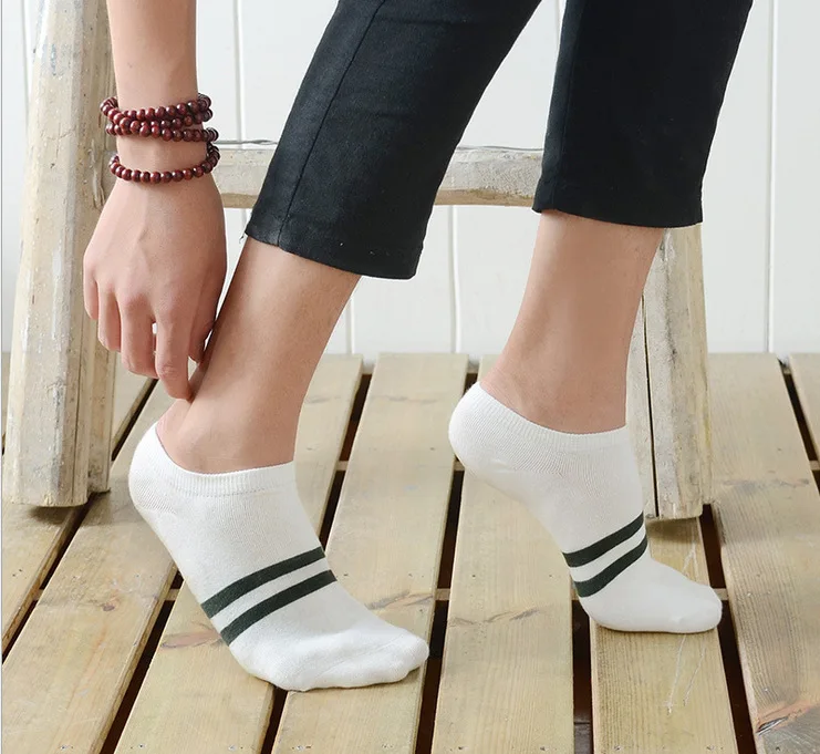 [10 Pairs] Summer Men Classic No-show Socks Short Men's Socks Hidden Socks Casual Stall Men's Socks