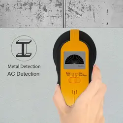 ЖК-металлоискатель AC кабель живого Предупреждение обнаружения стены металлоискатель цифровые деревянные серьги центроискатель