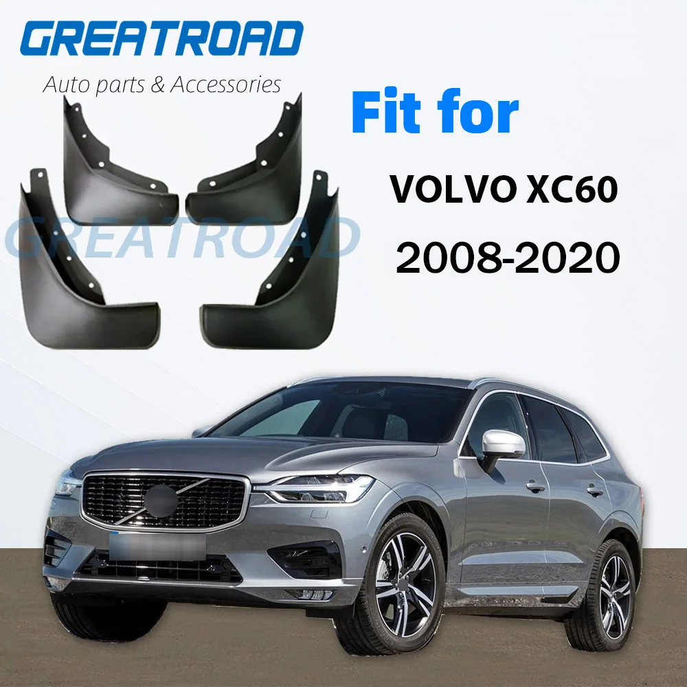 4Pcs Front Rear Car Mud Flaps For Volvo XC60 2008-2020 Mudflaps Splash Guards Flap Mudguards Accessories 2009 2010 2011 2012 | Автомобили