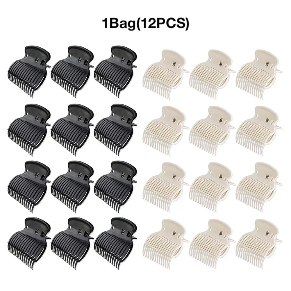 

12PCS Hot Roller Clips For Hair Curler Claw Clip Replacement Hair Section Styling For Women Girls