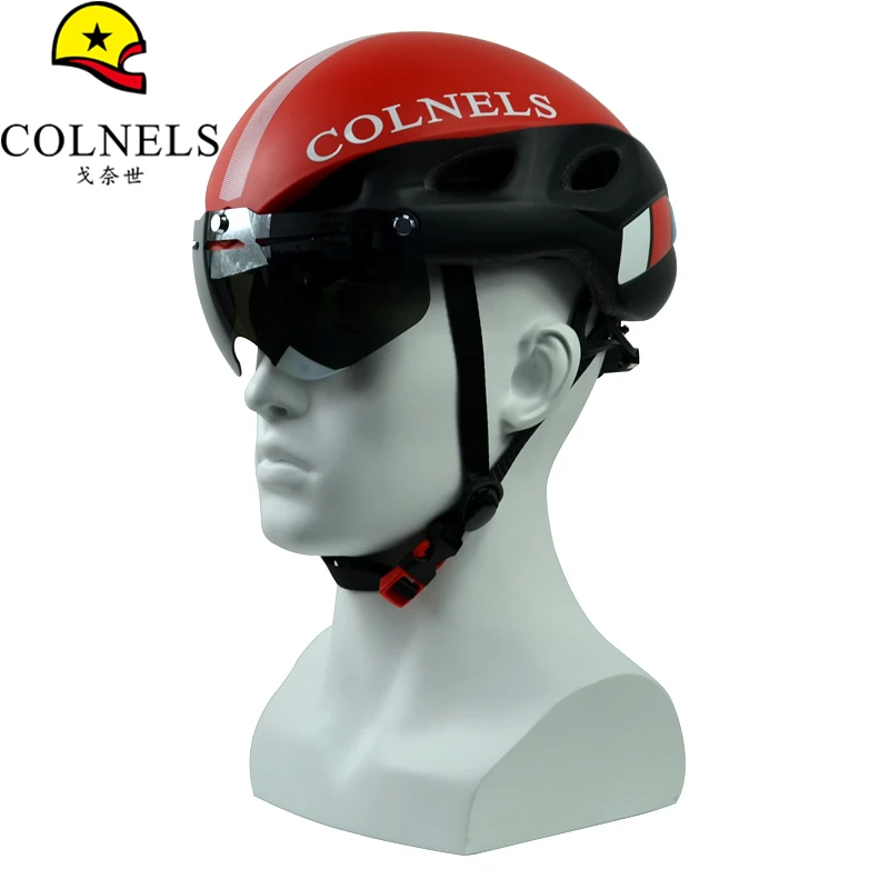 COLNELS, 2 линзы, 295 г, Aero, очки, велосипедный шлем, дорожный велосипед, спортивный, безопасный, в форме, шлем для езды, мужская, скорость, время пробной езды, велосипедная шапка