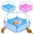 Pet Playpen Portable fashion Open Indoor / Outdoor Small Animal Cage Game Playground Fence for Hamster Chinchillas Guinea - PigsF