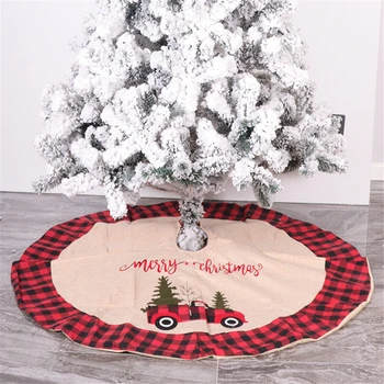 

Creative Family Christmas Decorations For Home Dress Up Christmas Tree Skirt Cushions For Decor Christmas Tree Foot Decoration
