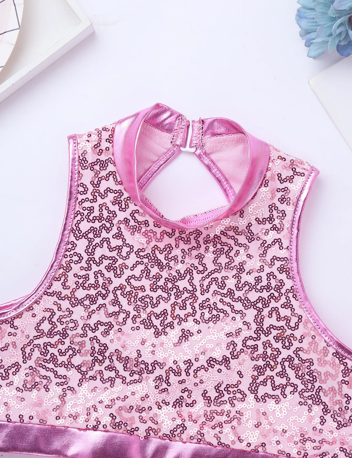 Sequins Kids Girls Jazz Dance Costumes Ballet Gymnastics Leotard Shorts Set for Birthday Gift Ballet Class Performance Clothes Sequins Kids Girls Jazz Dance Costumes Ballet Gymnastics Leotard Shorts Set for Birthday Gift Ballet Class Performance Clothes