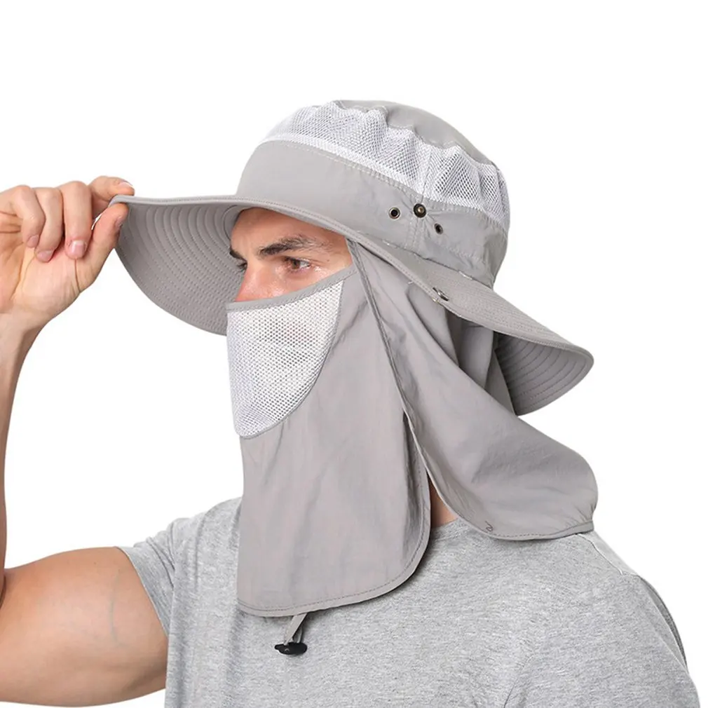 Fashion Summer Men Hats Wide Brim Male 
